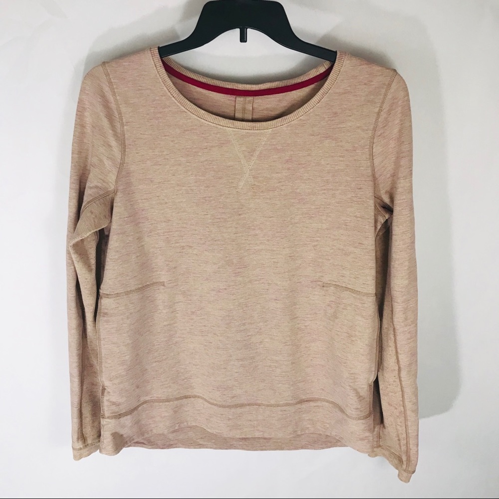 Lululemon EXHALATION Long sleeve Pullover Sz 12 - Picture 2 of 8